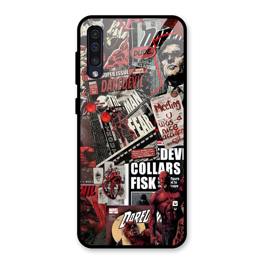 Daredevil Story Glass Back Case for Galaxy A30s