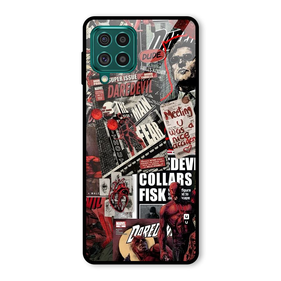 Daredevil Story Glass Back Case for Galaxy F62