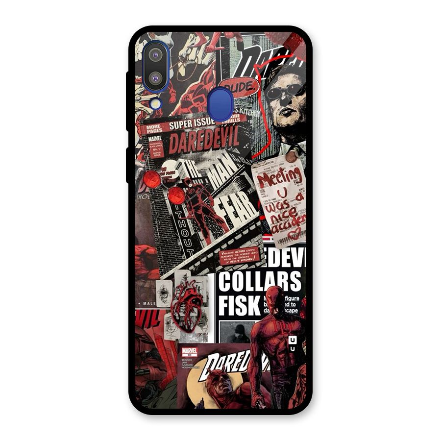 Daredevil Story Glass Back Case for Galaxy M20