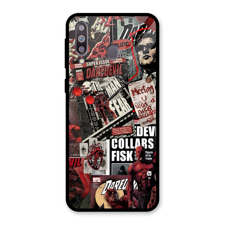 Daredevil Story Glass Back Case for Galaxy M30