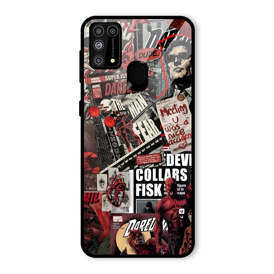 Daredevil Story Glass Back Case for Galaxy M31