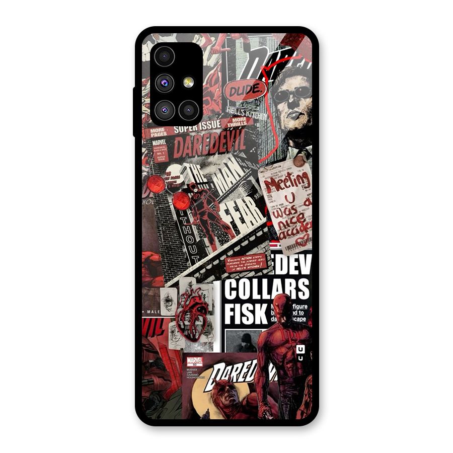 Daredevil Story Glass Back Case for Galaxy M51