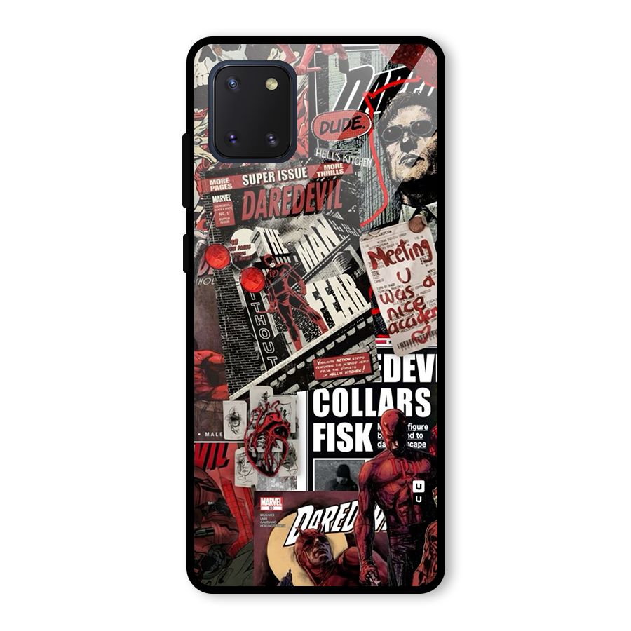 Daredevil Story Glass Back Case for Galaxy Note 10 Lite
