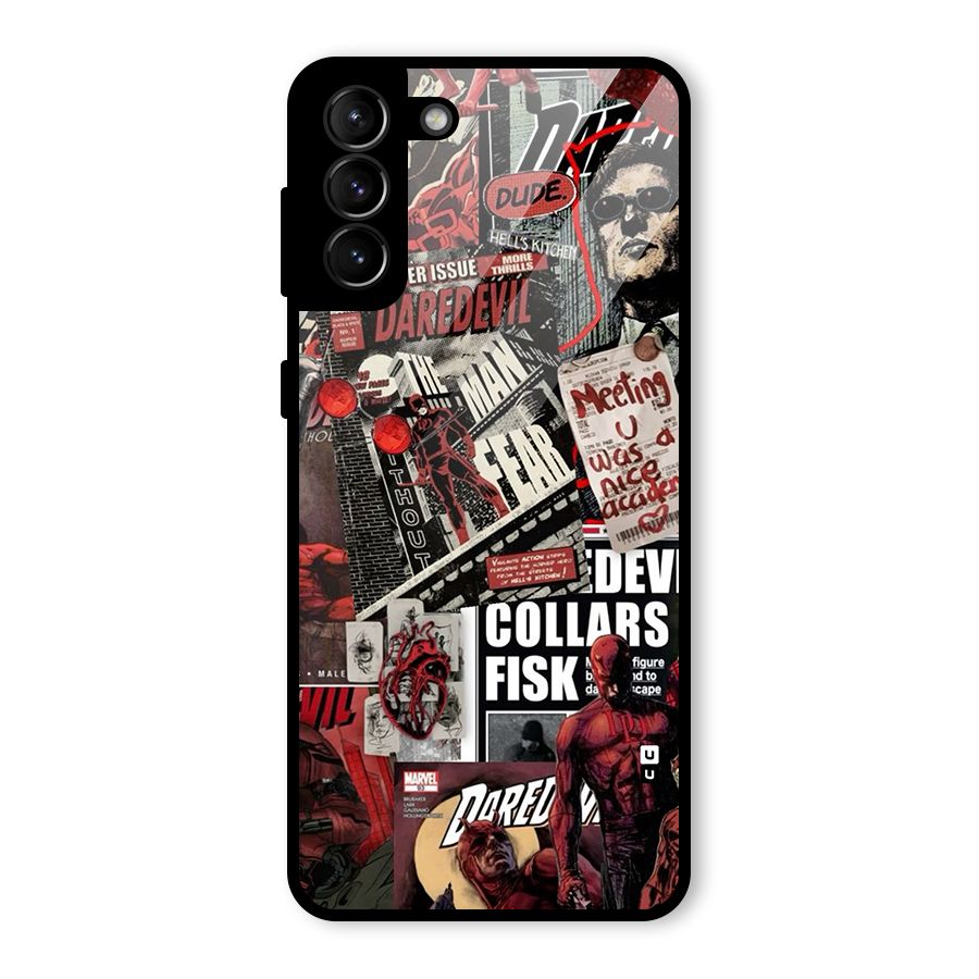 Daredevil Story Glass Back Case for Galaxy S21 Plus
