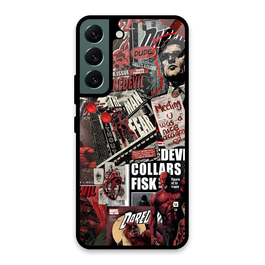 Daredevil Story Glass Back Case for Galaxy S22 5G