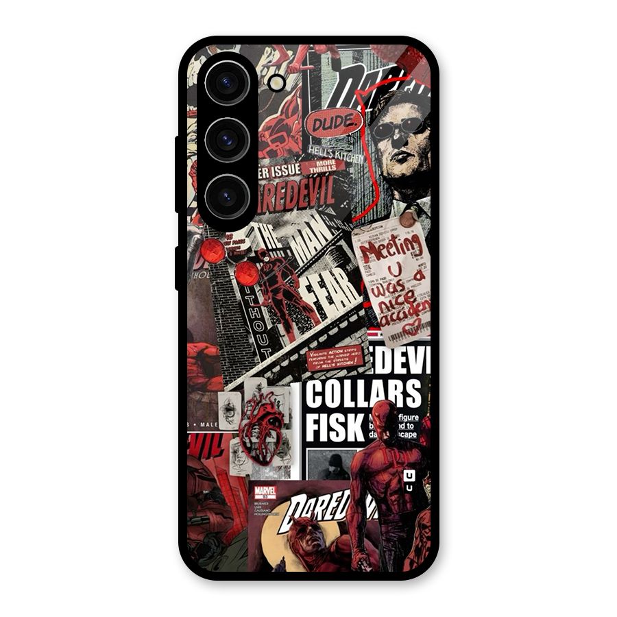 Daredevil Story Glass Back Case for Galaxy S23