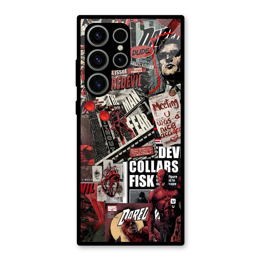 Daredevil Story Glass Back Case for Galaxy S23 Ultra