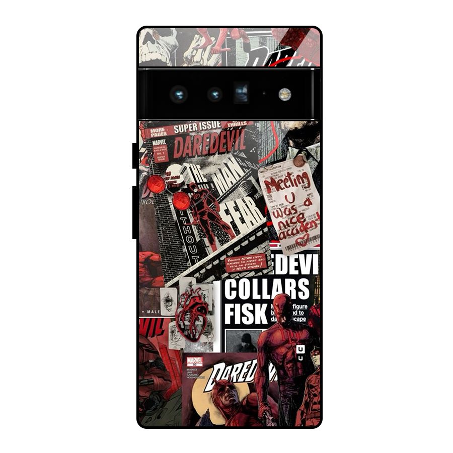 Daredevil Story Glass Back Case for Google Pixel 6 Pro