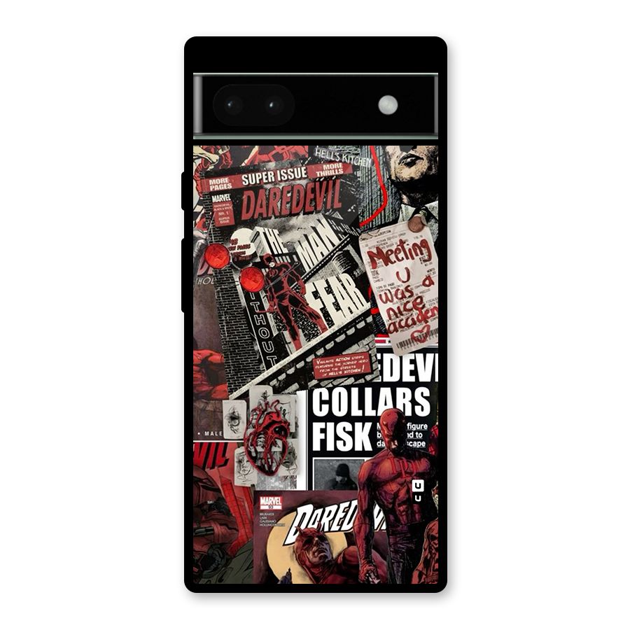 Daredevil Story Glass Back Case for Google Pixel 6a
