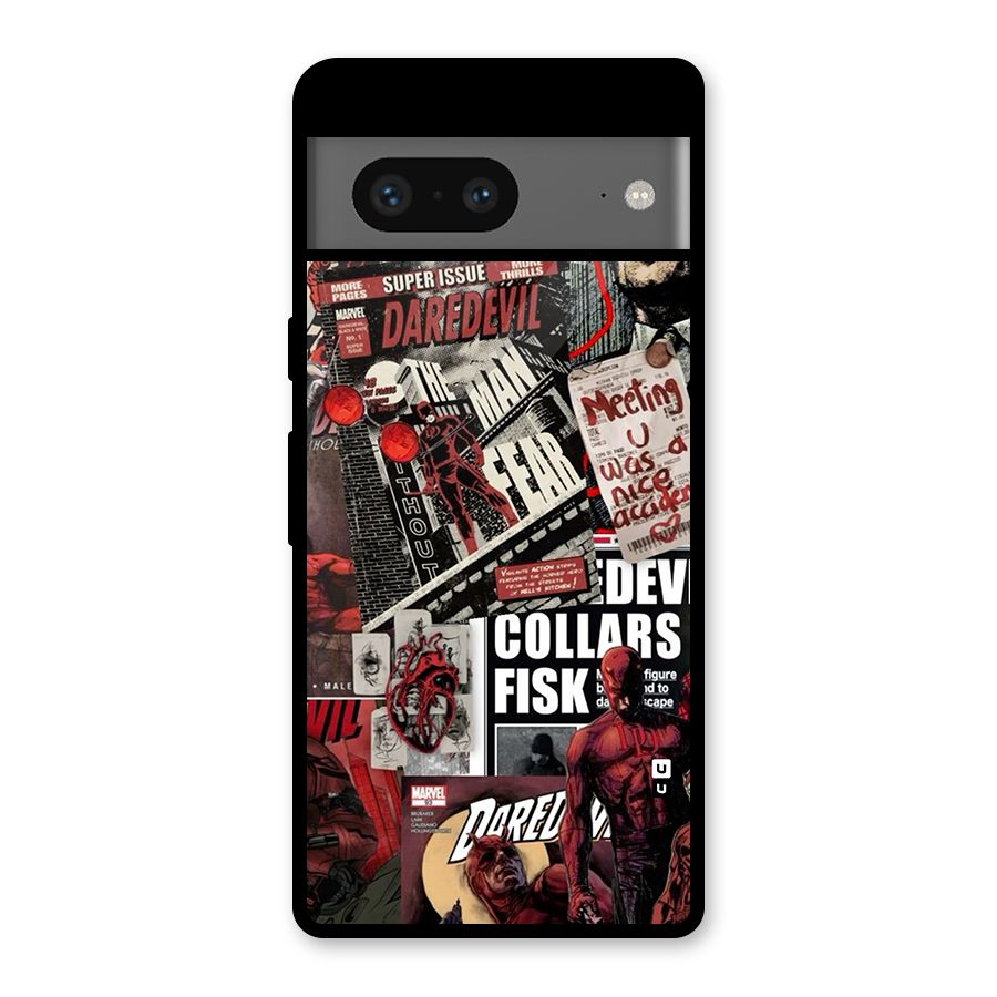 Daredevil Story Glass Back Case for Google Pixel 7