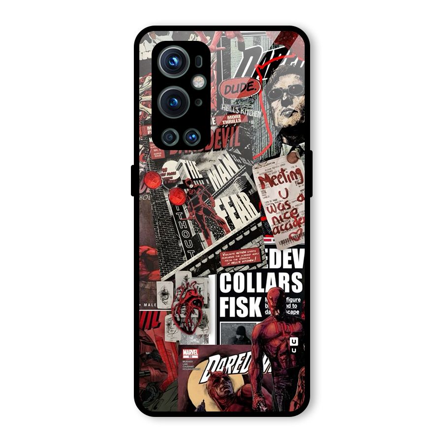 Daredevil Story Glass Back Case for OnePlus 9 Pro