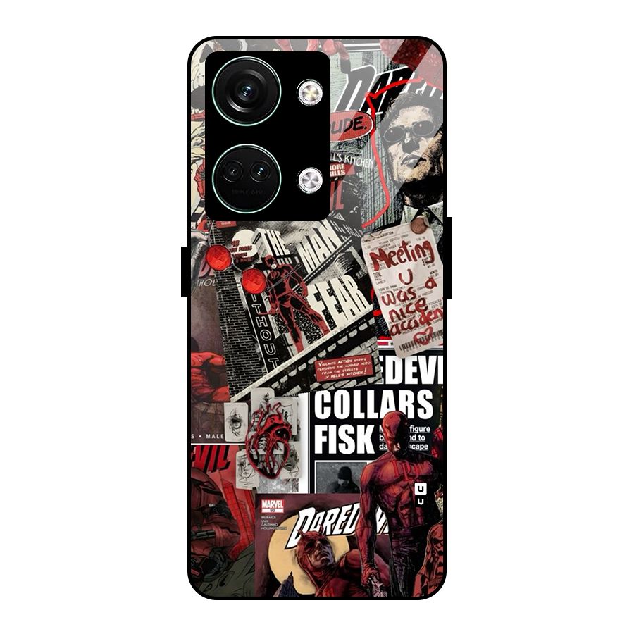 Daredevil Story Glass Back Case for Oneplus Nord 3