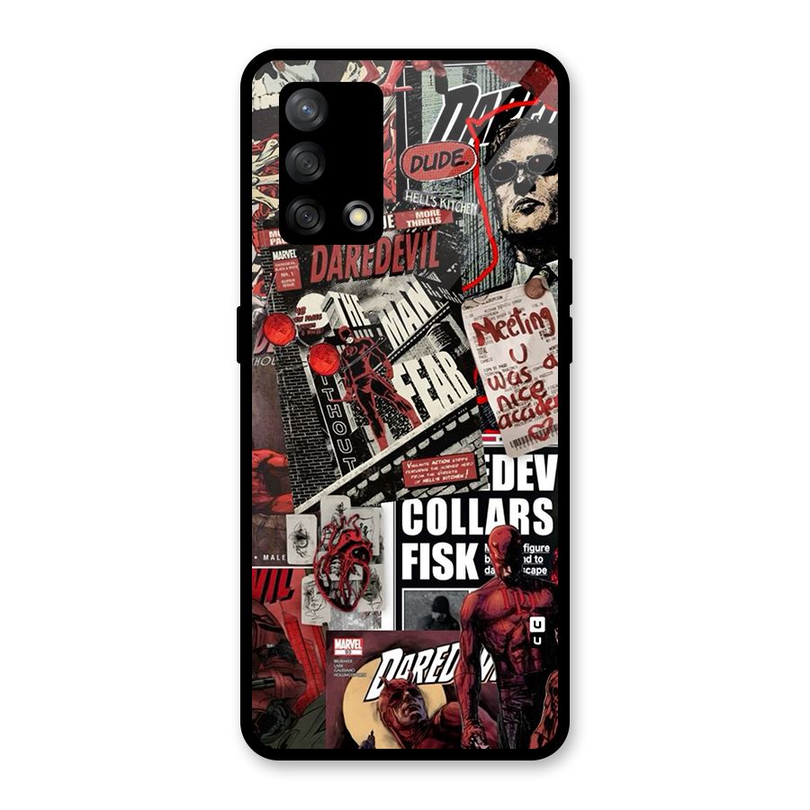 Daredevil Story Glass Back Case for Oppo F19
