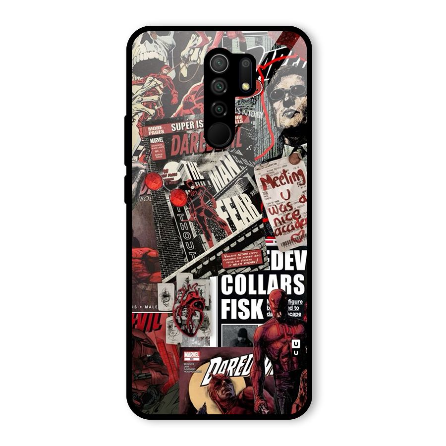 Daredevil Story Glass Back Case for Poco M2