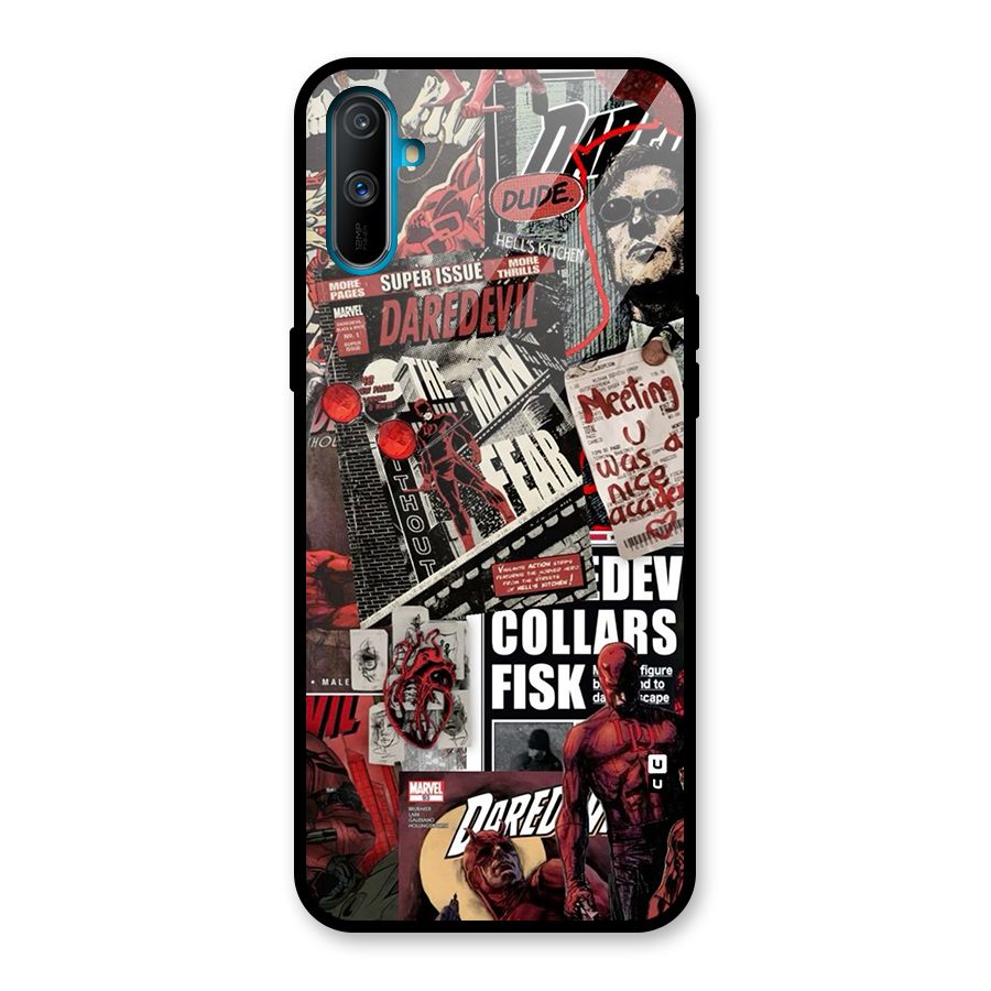 Daredevil Story Glass Back Case for Realme C3