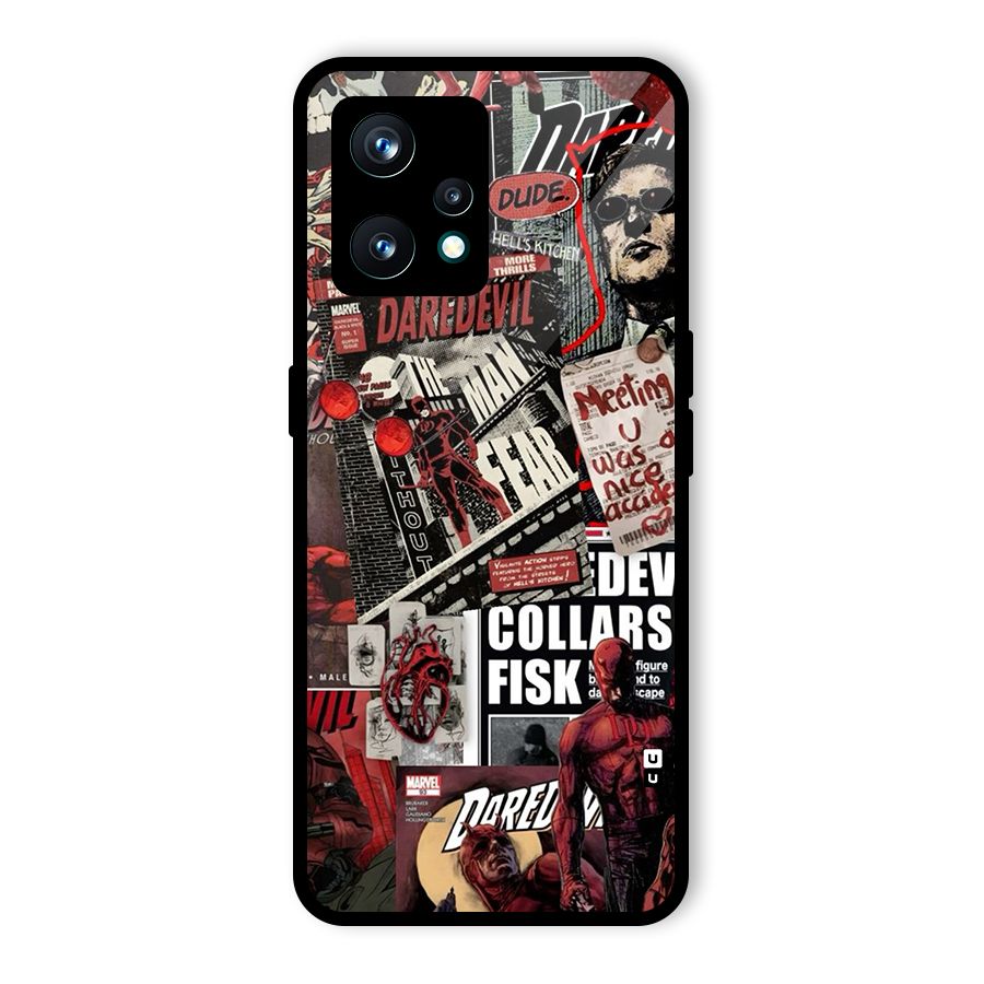 Daredevil Story Glass Back Case for Realme Narzo 50 Pro