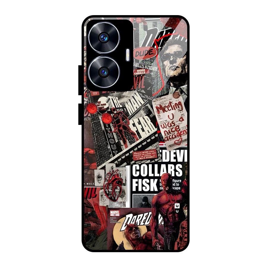 Daredevil Story Glass Back Case for Realme Narzo N55