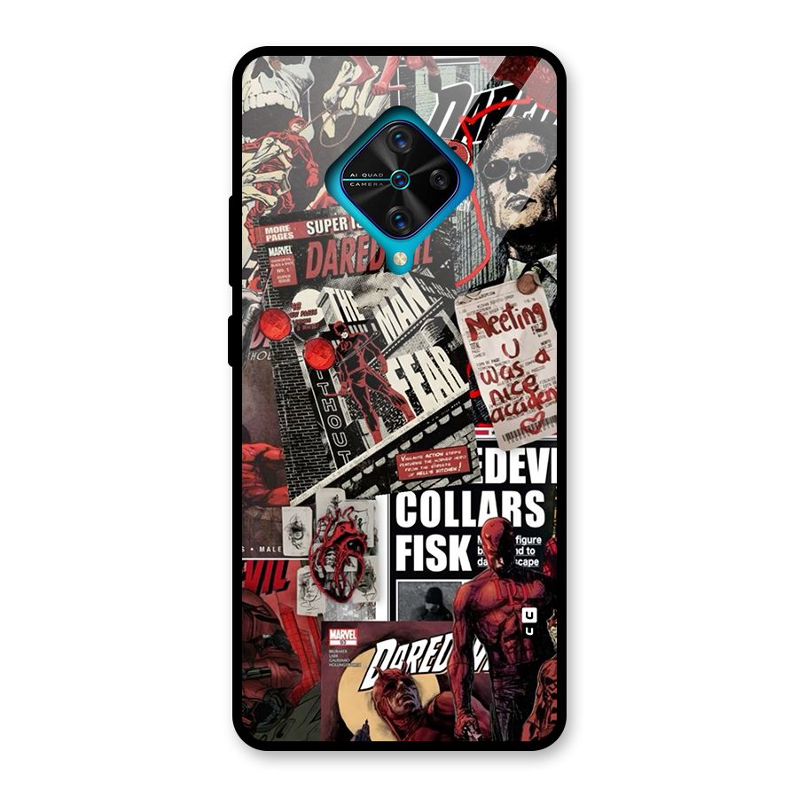 Daredevil Story Glass Back Case for Vivo S1 Pro