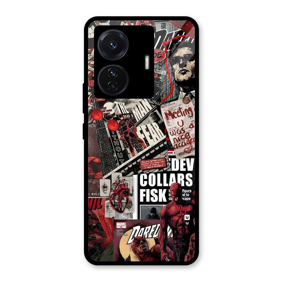 Daredevil Story Glass Back Case for Vivo T1 Pro