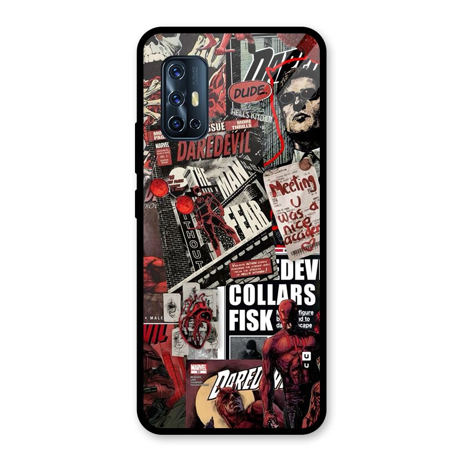 Daredevil Story Glass Back Case for Vivo V17