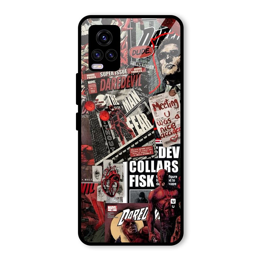 Daredevil Story Glass Back Case for Vivo V20