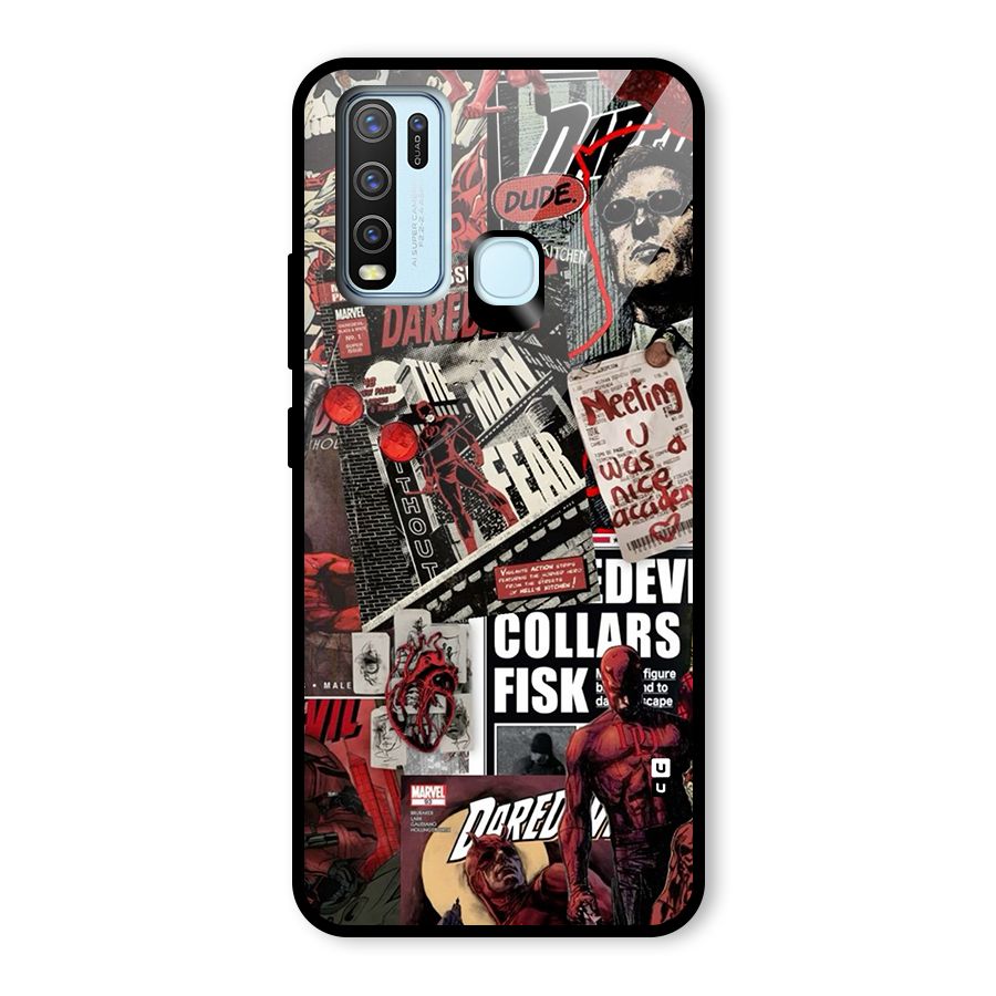 Daredevil Story Glass Back Case for Vivo Y30