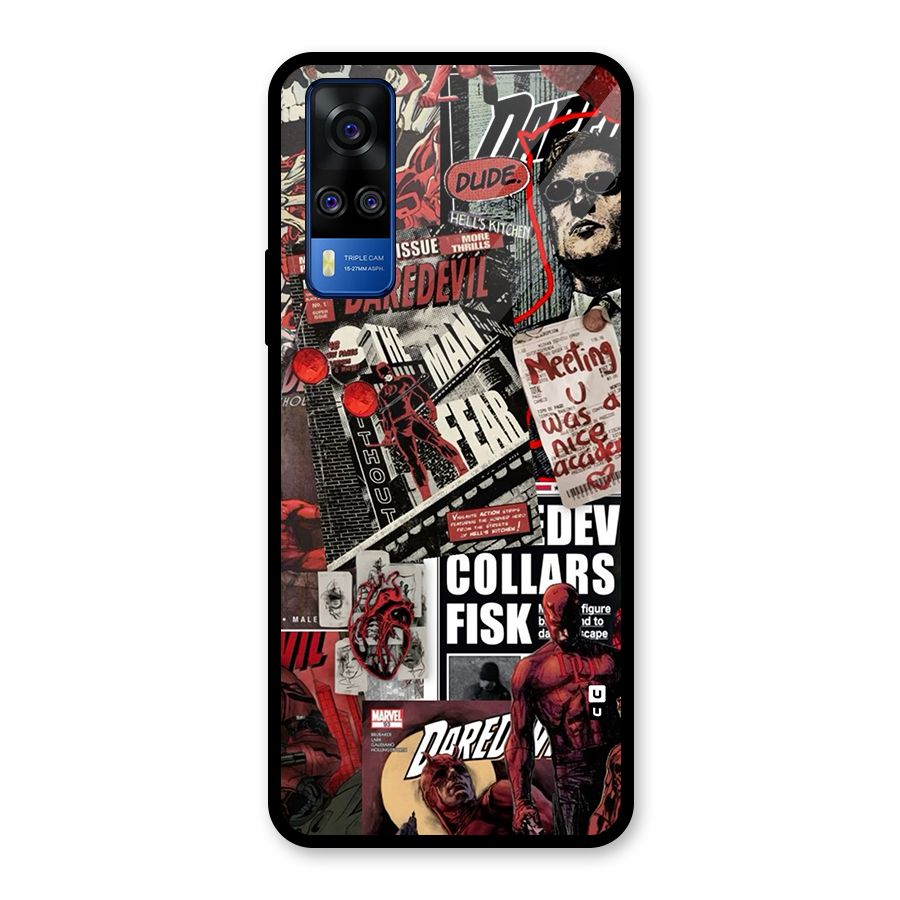 Daredevil Story Glass Back Case for Vivo Y31