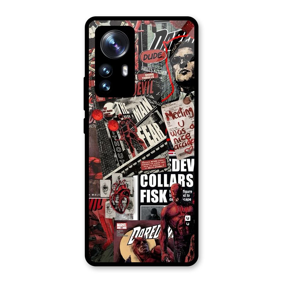 Daredevil Story Glass Back Case for Xiaomi 12 Pro