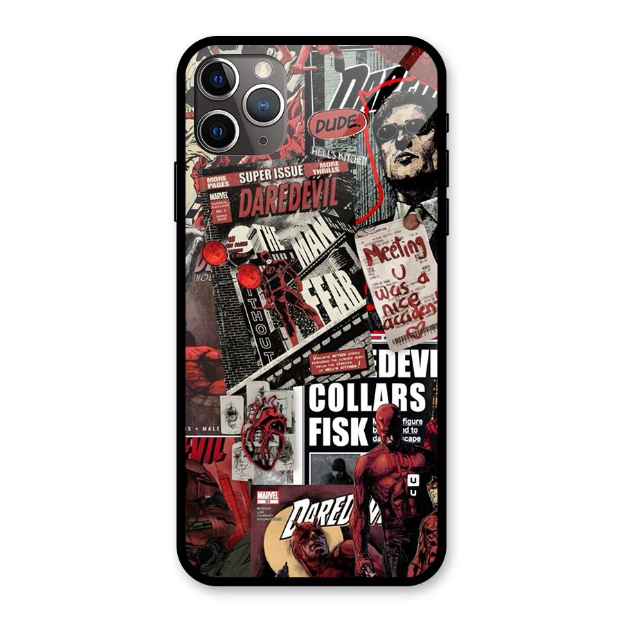 Daredevil Story Glass Back Case for iPhone 11 Pro Max