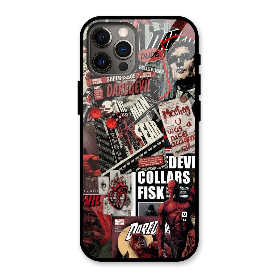 Daredevil Story Glass Back Case for iPhone 12 Pro