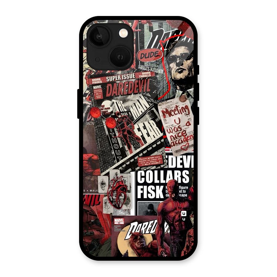 Daredevil Story Glass Back Case for iPhone 13
