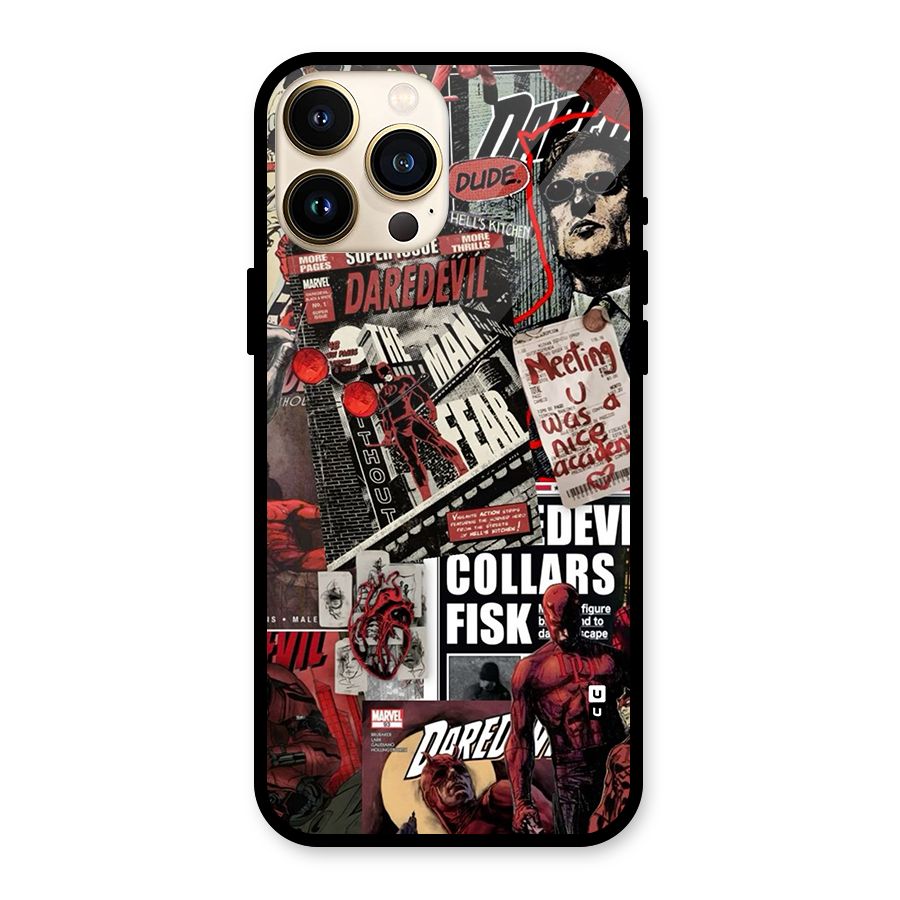 Daredevil Story Glass Back Case for iPhone 13 Pro Max
