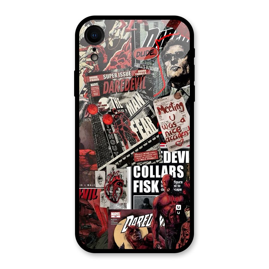 Daredevil Story Glass Back Case for iPhone XR