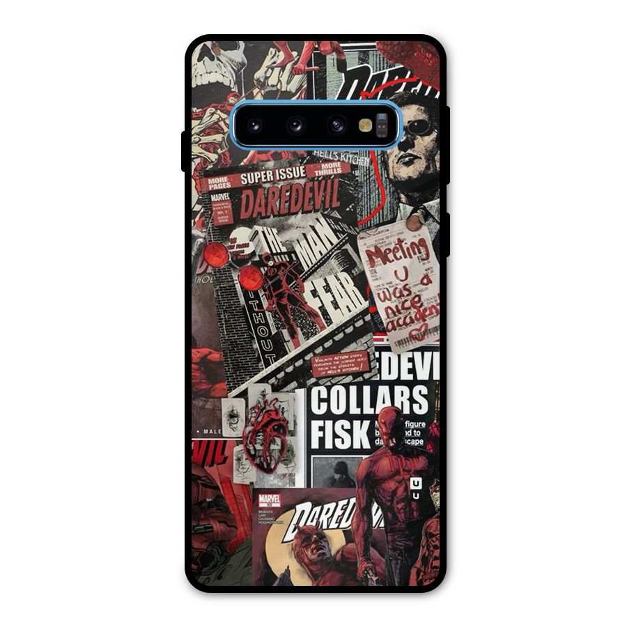 Daredevil Story Metal Back Case for Galaxy S10