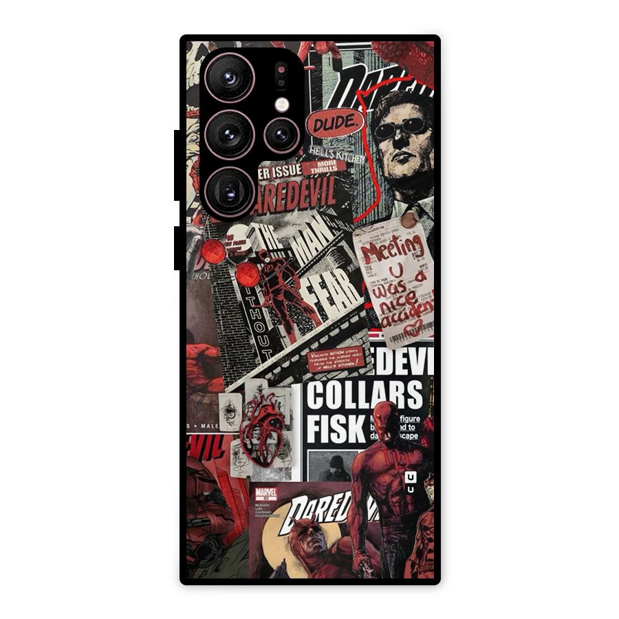 Daredevil Story Metal Back Case for Galaxy S22 Ultra 5G
