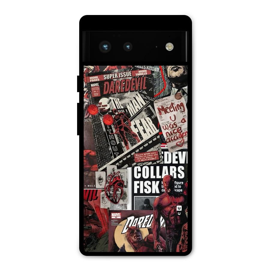 Daredevil Story Metal Back Case for Google Pixel 6