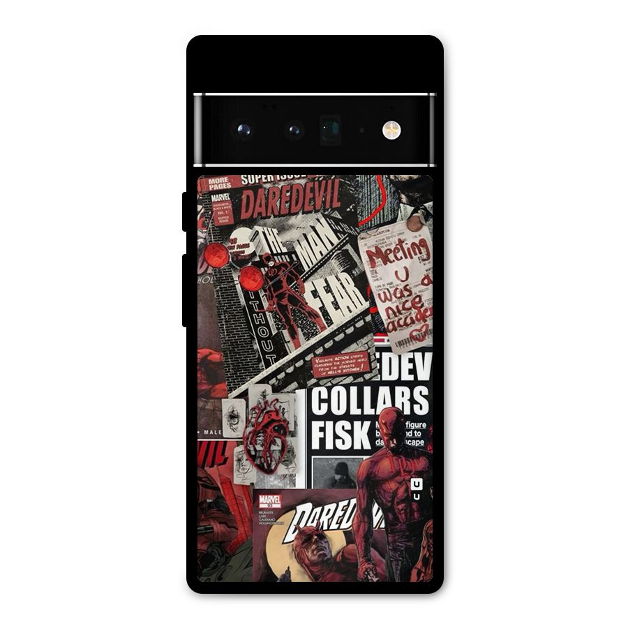 Daredevil Story Metal Back Case for Google Pixel 6 Pro