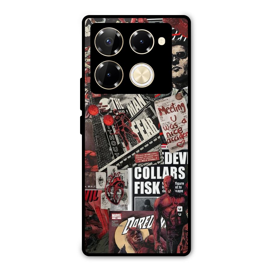 Daredevil Story Metal Back Case for Infinix Note 40 Pro