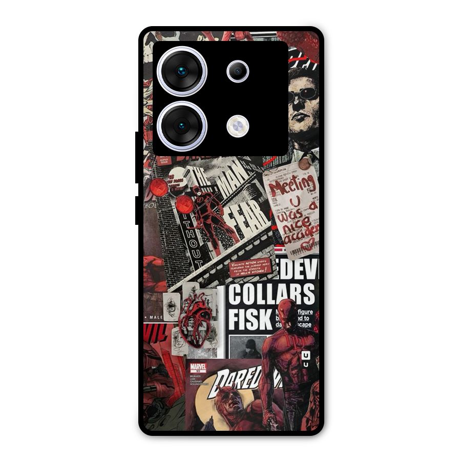 Daredevil Story Metal Back Case for Infinix Zero 30 5G