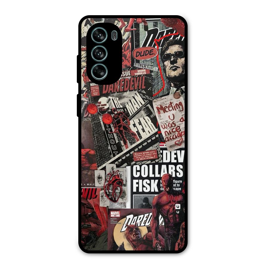Daredevil Story Metal Back Case for Moto G62