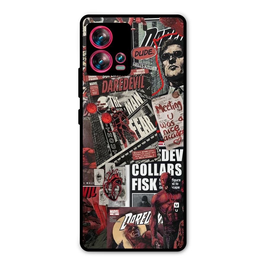 Daredevil Story Metal Back Case for Motorola Edge 30 Fusion