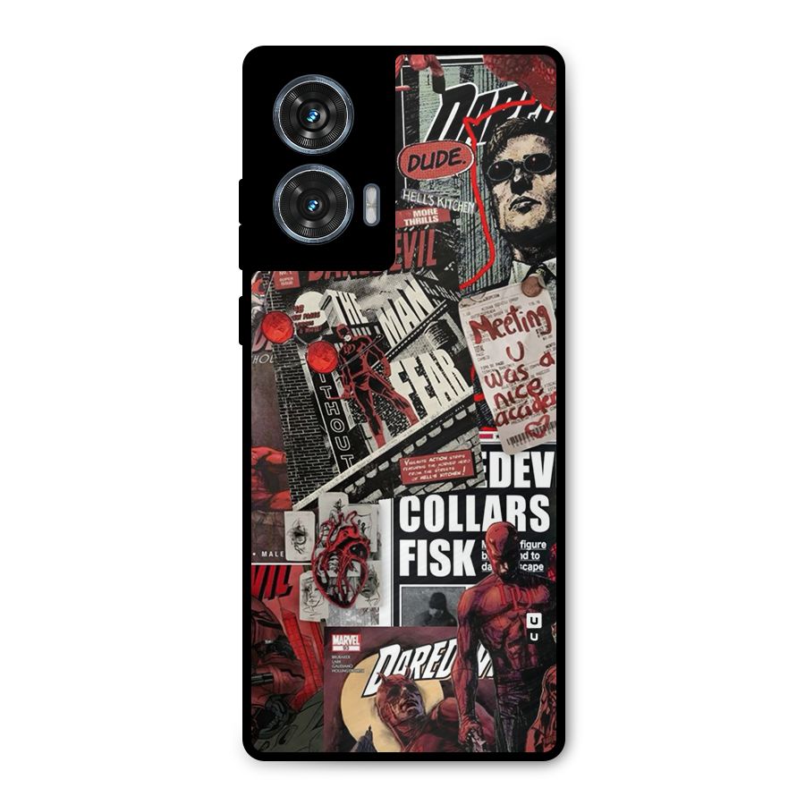Daredevil Story Metal Back Case for Motorola Edge 50 Fusion