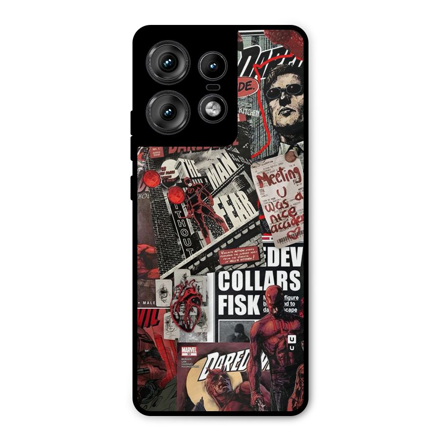Daredevil Story Metal Back Case for Motorola Edge 50 Pro