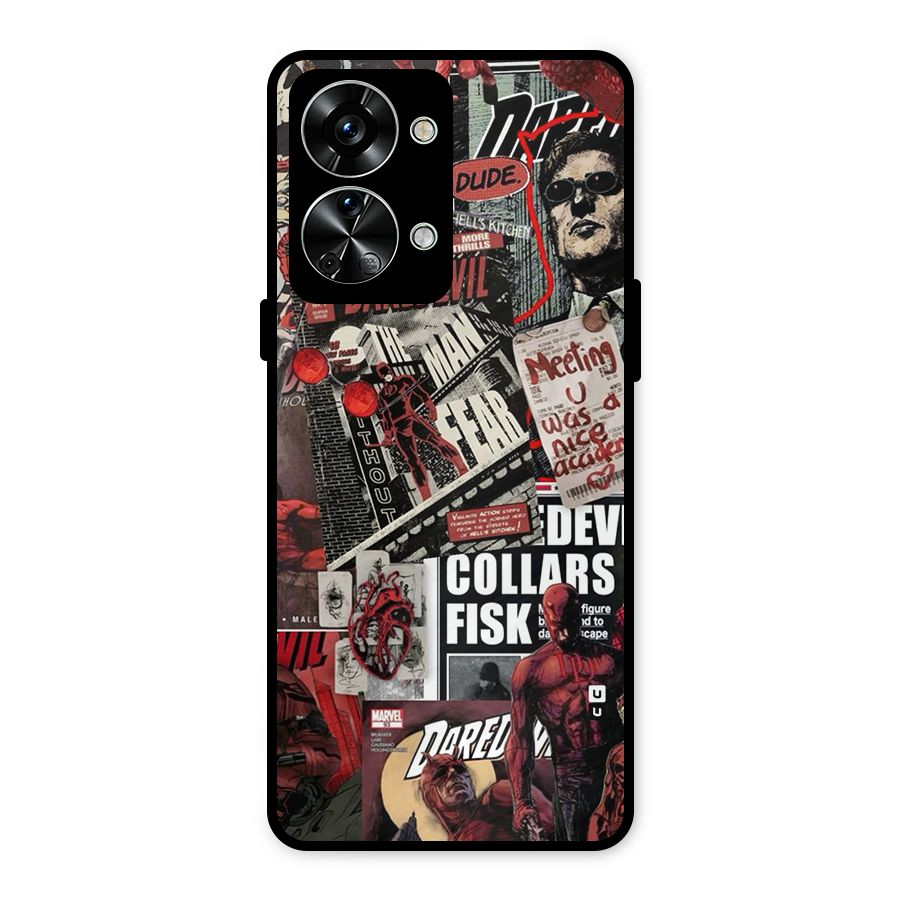 Daredevil Story Metal Back Case for OnePlus Nord 2T