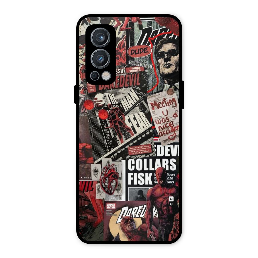 Daredevil Story Metal Back Case for OnePlus Nord 2 5G