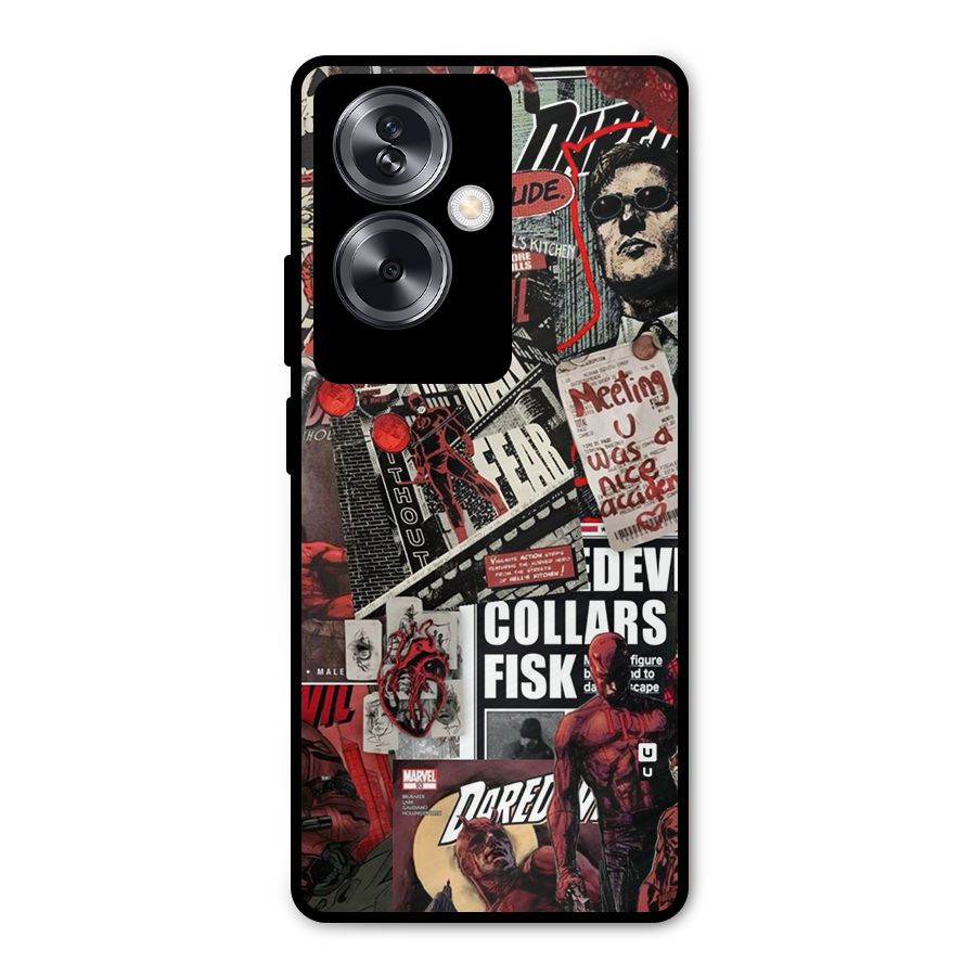 Daredevil Story Metal Back Case for Oppo A79 5G