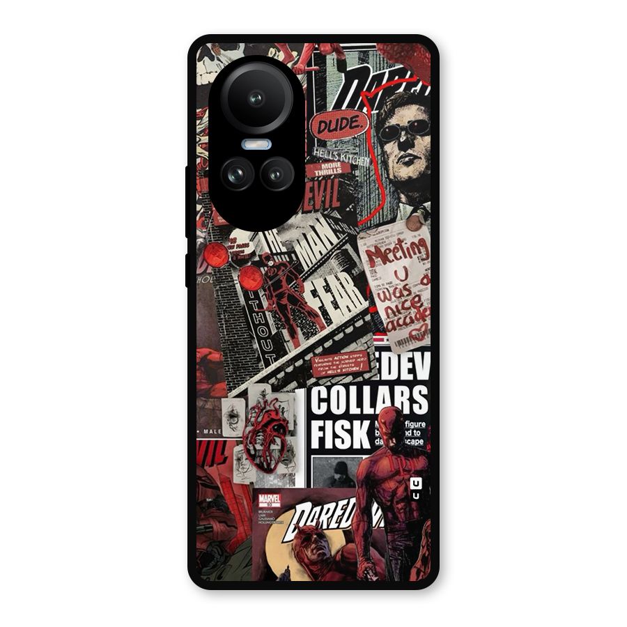 Daredevil Story Metal Back Case for Oppo Reno10