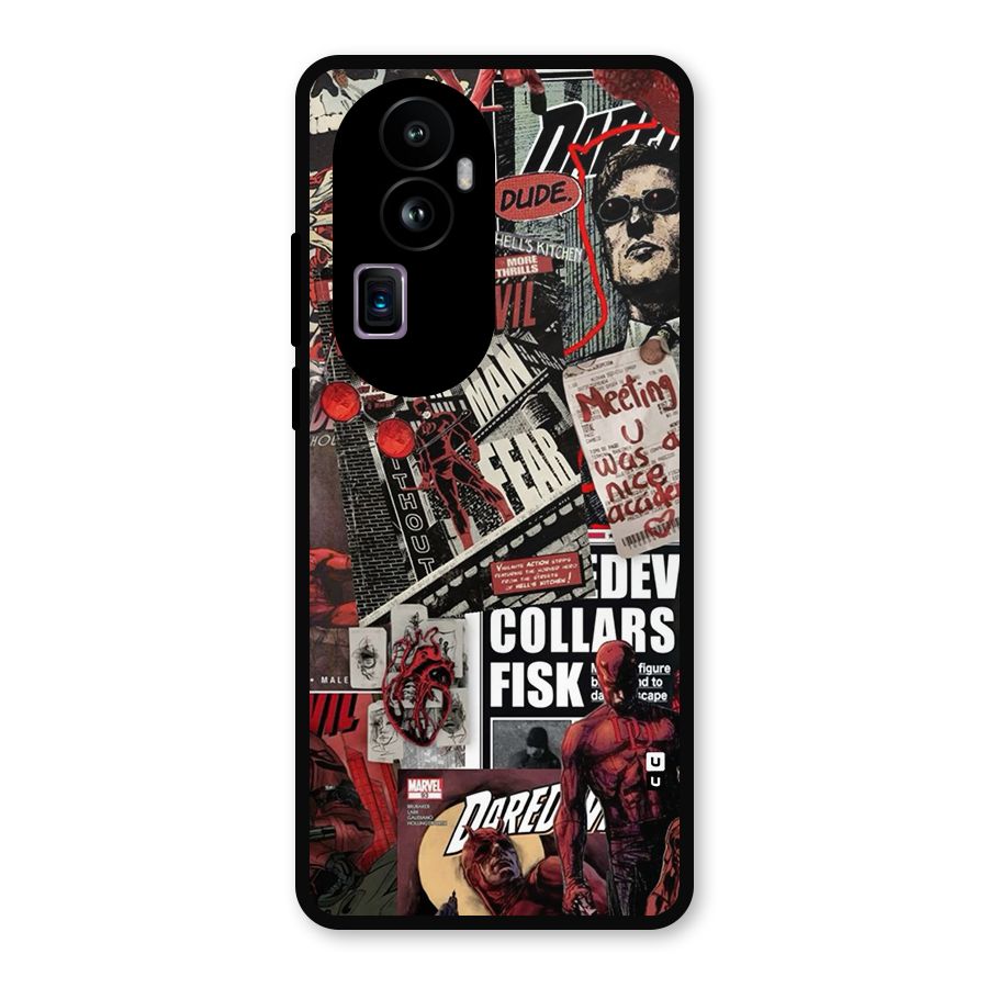 Daredevil Story Metal Back Case for Oppo Reno10 Pro Plus