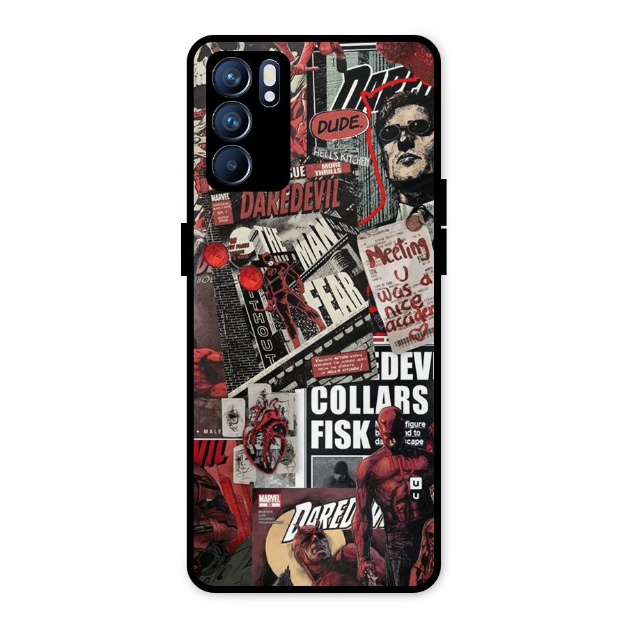 Daredevil Story Metal Back Case for Oppo Reno6 5G