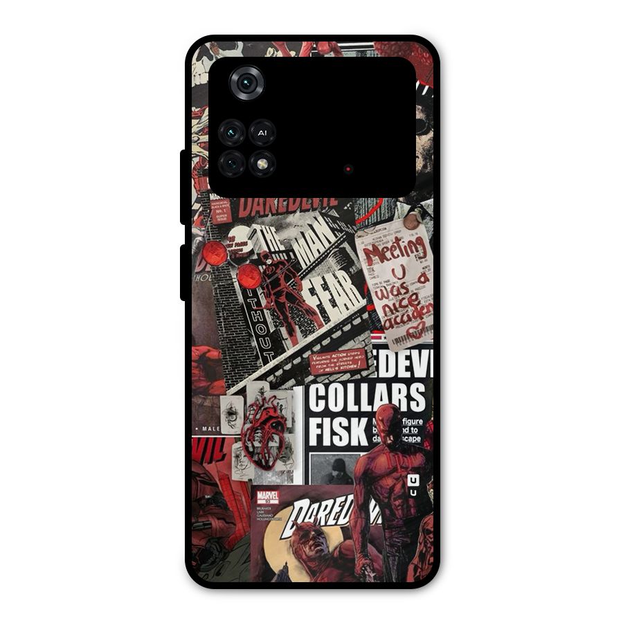 Daredevil Story Metal Back Case for Poco M4 Pro 4G